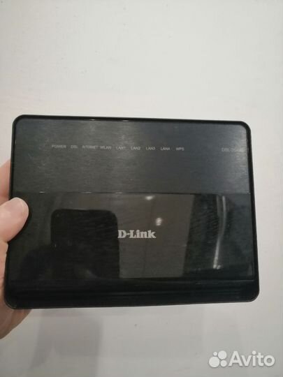 Модем router D-Link Wifeless N 150 adsl2
