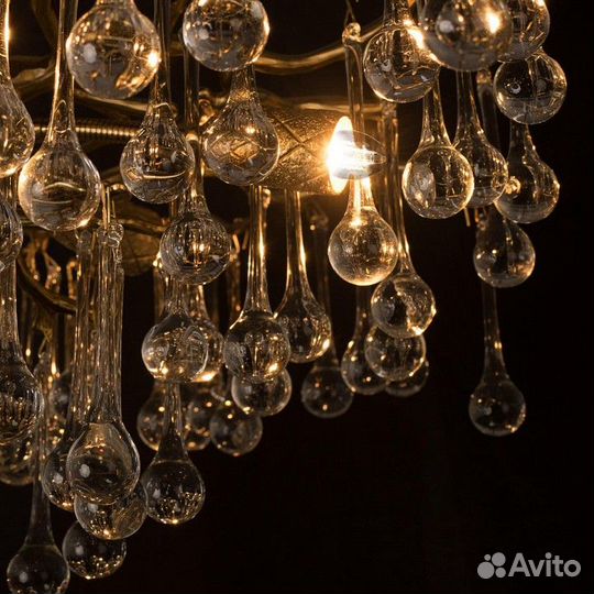 Люстра на штанге Loft it Coral 10351/460C AB