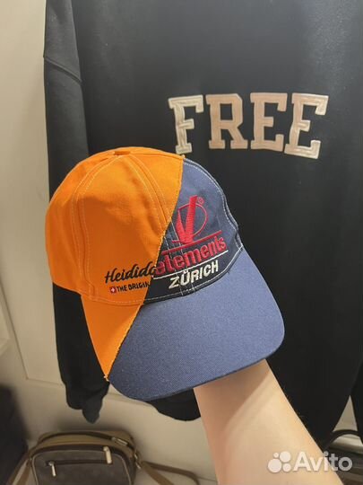 Vetements zurich кепка