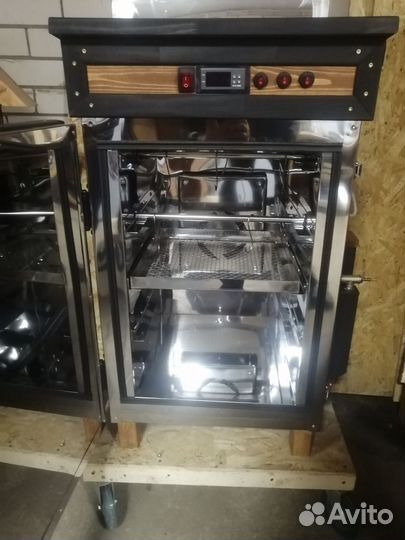 Коптильня горячего и холодного копчения