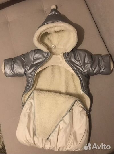 Зимний комбинезон/конверт на выписку