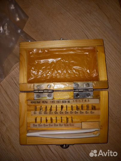 Меры длины концевые набор №10