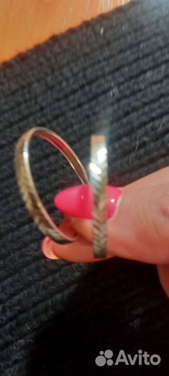 Серьги кольца серебро 925