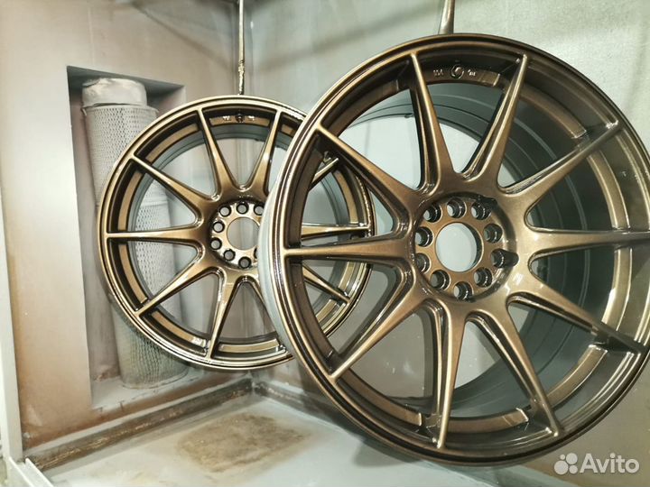 Порошковая краска темная бронза Micropul 514