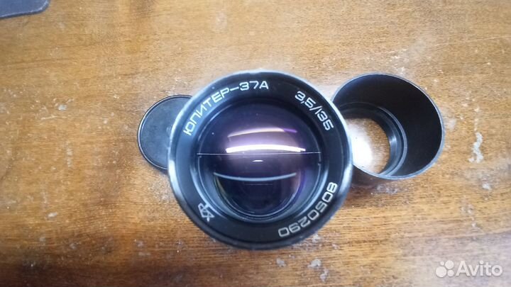 Объектив Юпитер-37А f/3.5 135mm на Canon EF