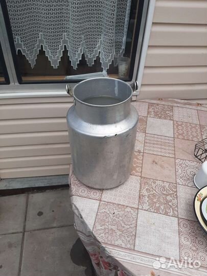 Алюминиевый бедон