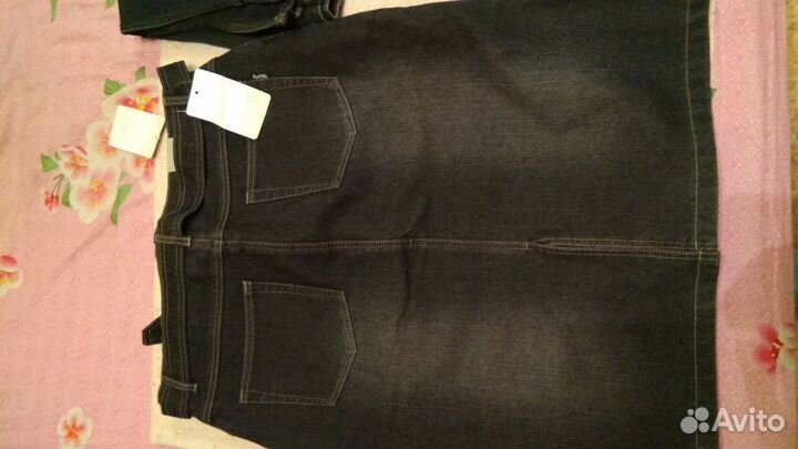 Юбка джинсовая