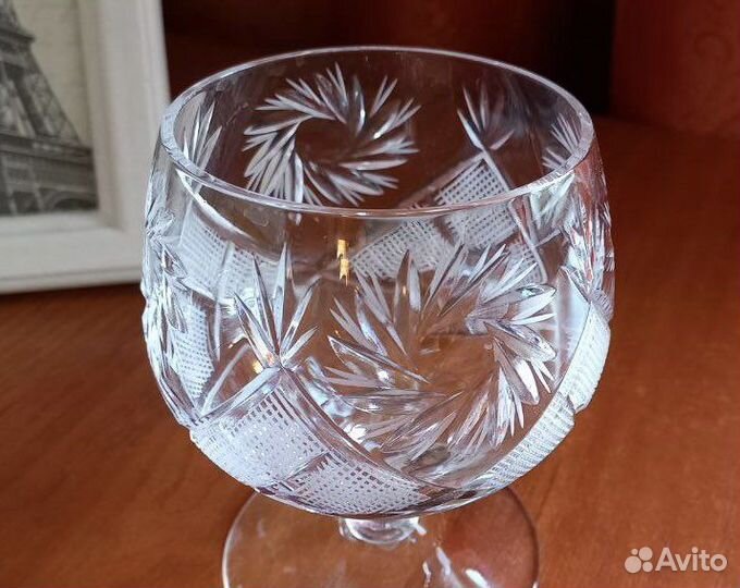 Хрустальные бокалы фужеры