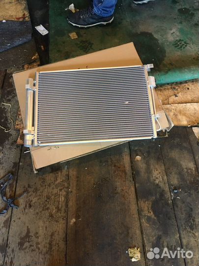 Радиатор кондиционера solaris 2