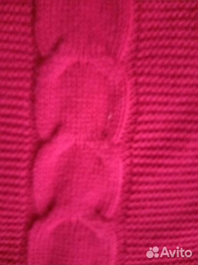 Платье туника вязаное