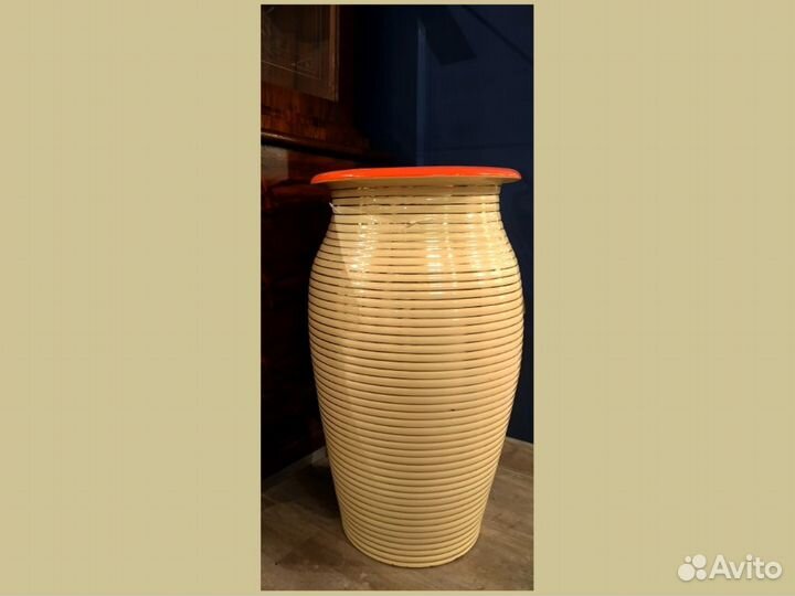 Ваза керамическая винтажная антиквариат из США