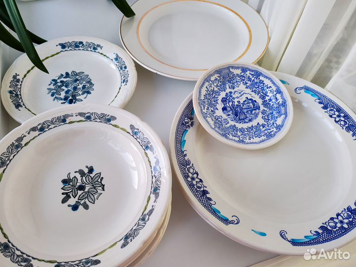 Посуда зик фаянс СССР