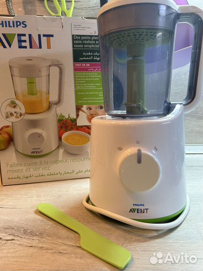 Пароварка блендер philips avent 2 в 1