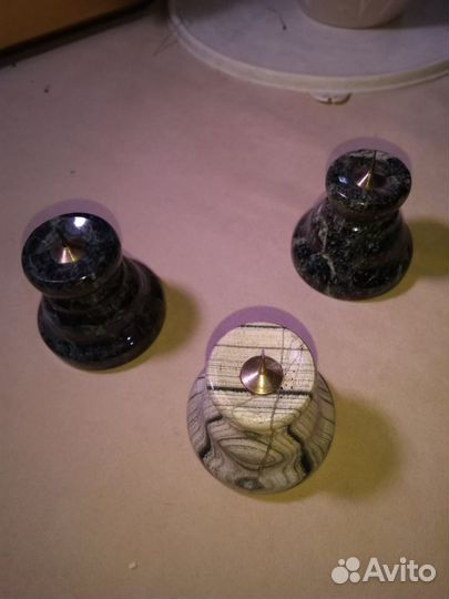 Подсвечник из натурального камня