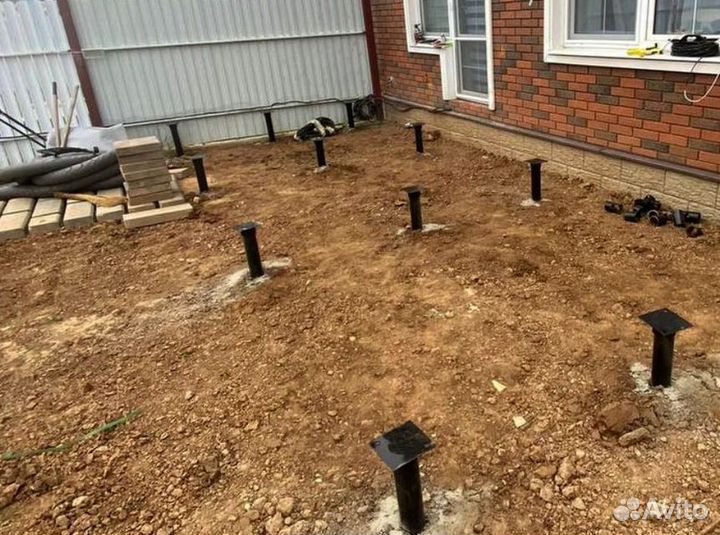 Сваи винтовые для фундамента