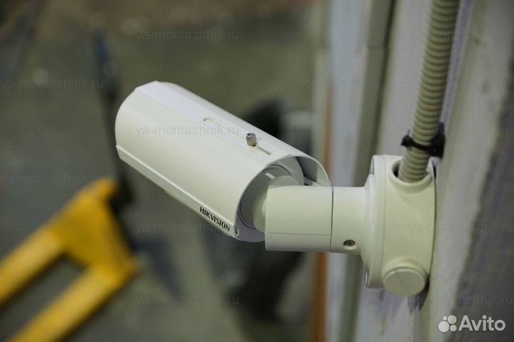 Монтаж видеонаблюдения и скуд