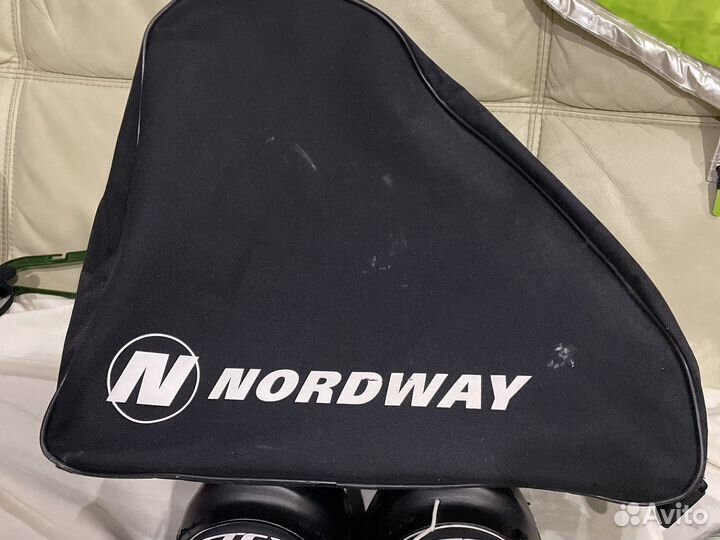 Коньки с защитой и сумкой