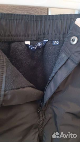 Брюки утеплённые, р. 146
