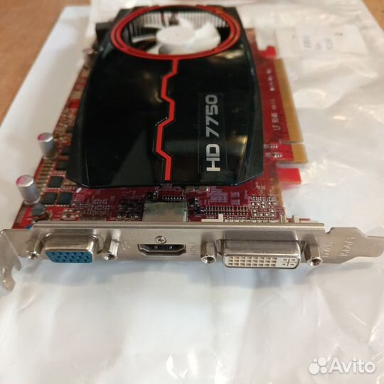 Видеокарта AX 7750 4Gb