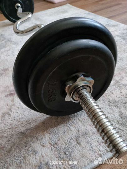 Штанги и гантели бу