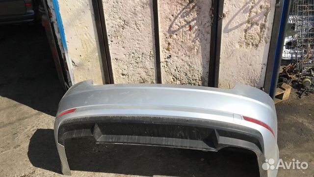 Бампер задний skoda octavia а7 2017-2020