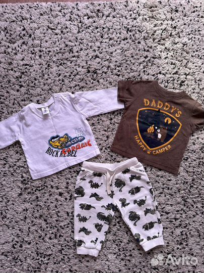 Детские вещи 9-12 мес