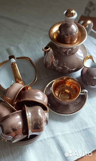 Сервиз кофейный СССР винтаж, Коростень