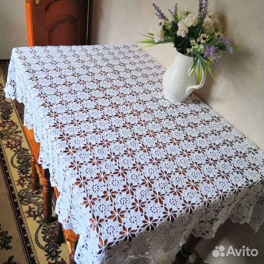 Скатерть, ручная работа