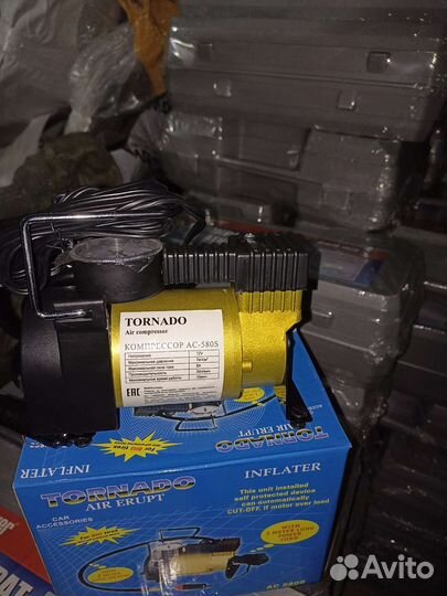 Насос автомобильный компрессор AC580S новый