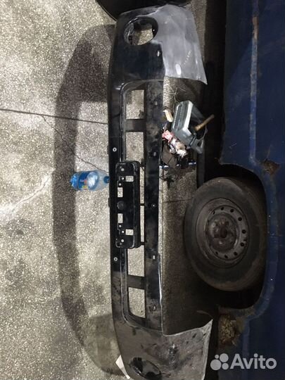 Бампер передний Nissan Patrol tb48de Y61