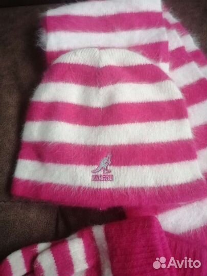 Комплект шапка, шарф