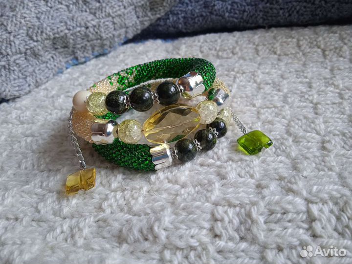 Браслет и серьги