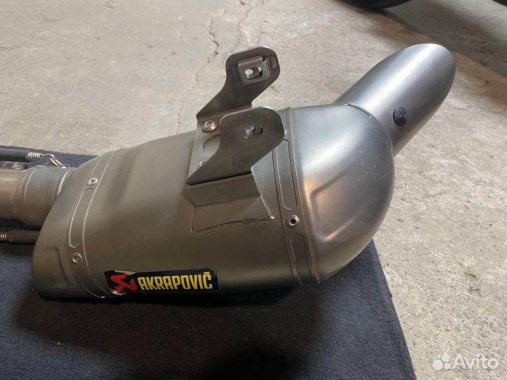 Выхлоп akrapovic yamaha MT-09