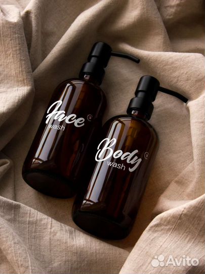 Дозаторы флаконы баночки с дозатором из стекла