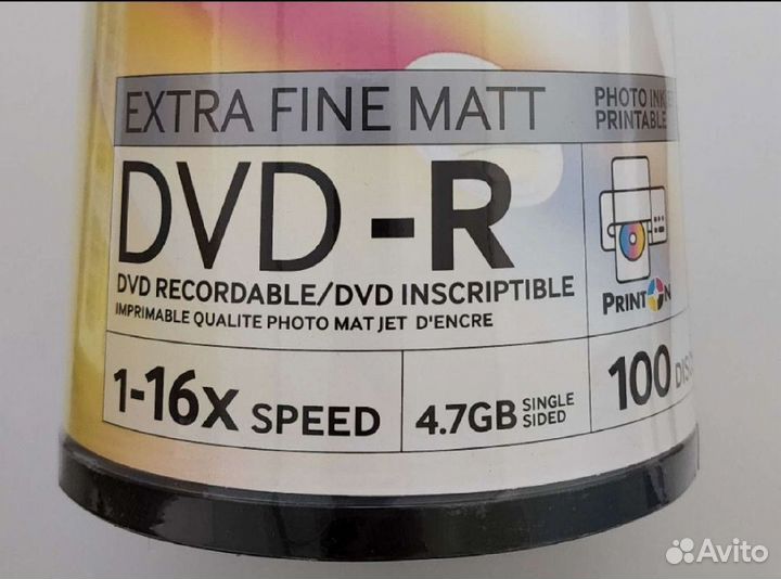 DVD диск, Болванка TDK DVD-R 16x