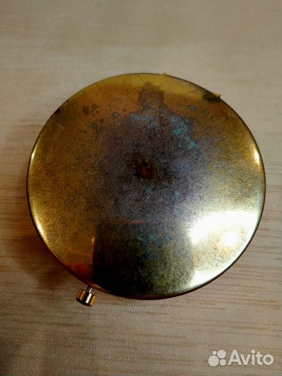 Зеркальце карманное со стразами