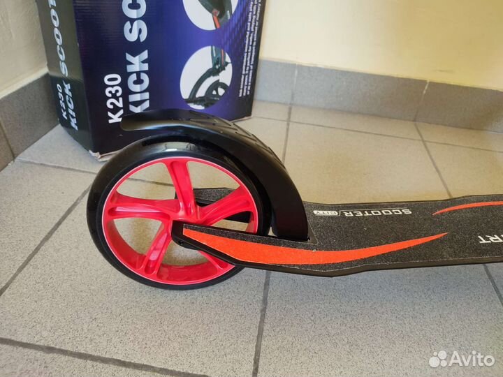 Самокат городской с амортизатором Новый К230