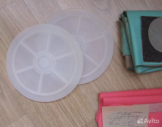 Комплект для ремонта резиновой лодки