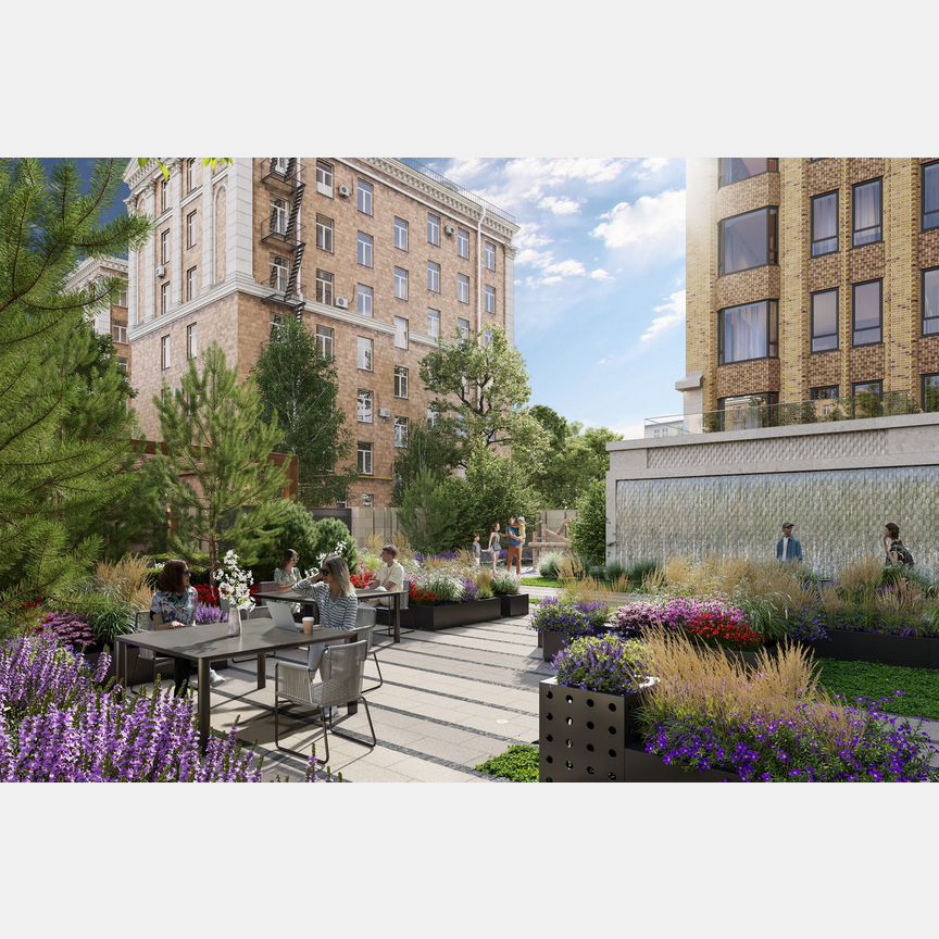 3-к. апартаменты, 90,5 м², 7/21 эт.