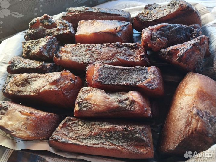 Сало свежее, солёное и горячего копчения