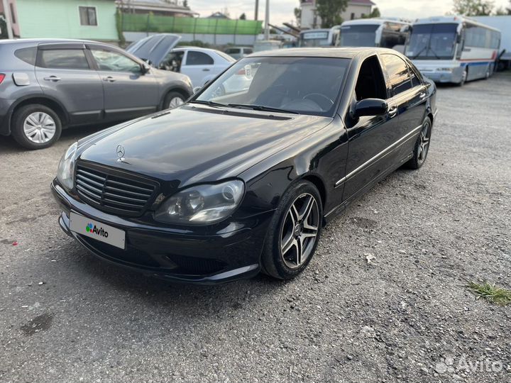 Mercedes-Benz S-класс AMG 5.4 AT, 2002, 260 000 км