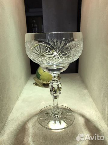 Хрустальная вазочка времен СССР