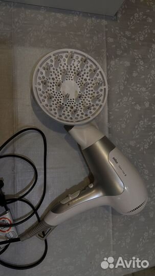 Фен для волос braun мощный с ионизацией