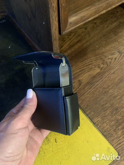 Чехол для пачки сигарет. Кожа