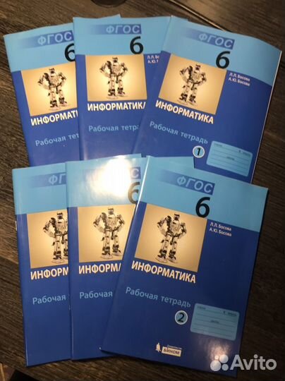 Рабочие тетради новые 6 класс