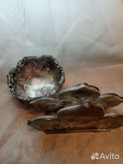 Салфетница и креманка-вазочка