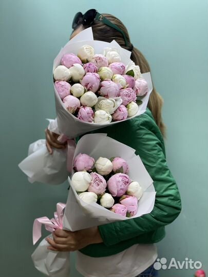 Пионы букеты