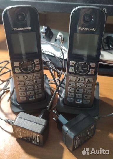 Дополнительная трубка panasonic KX-TGA681