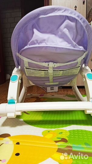 Детские качели шезлонг