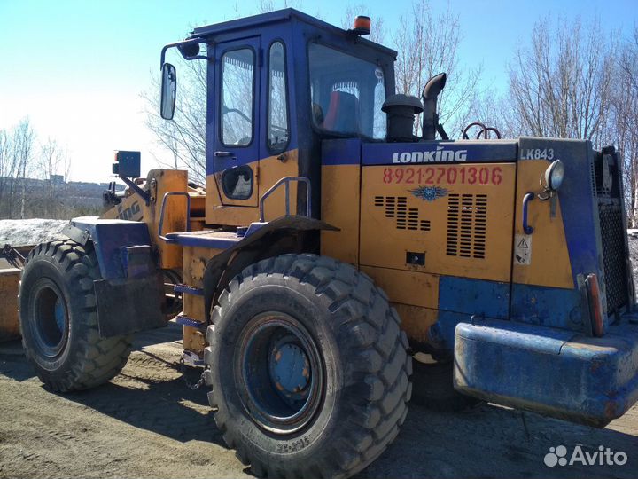 Фронтальный погрузчик Lonking CDM843, 2011